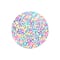 Multicolour Foam Sensory Balls by Creatology™